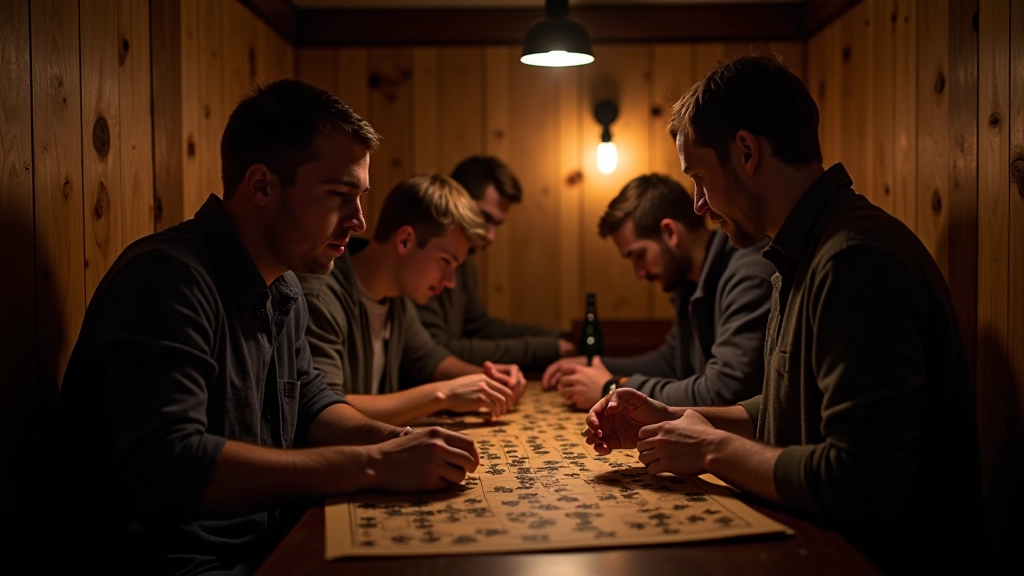 Escape room puzzle solving activity