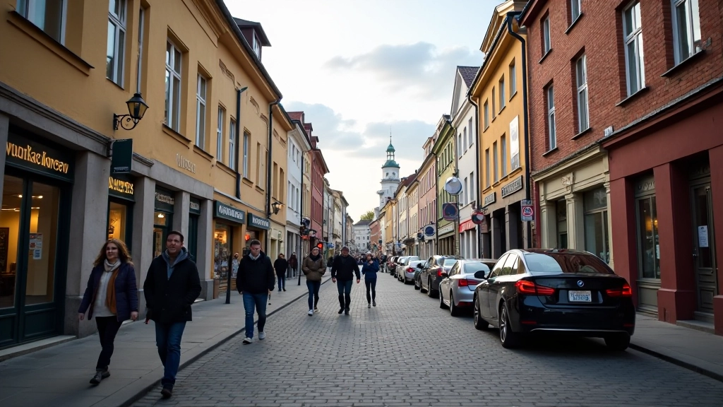 Kaunas city with cultural attractions and venues